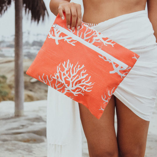 To the Sea in Coral Reef Wander Wet Bag™ by Wander and Perch